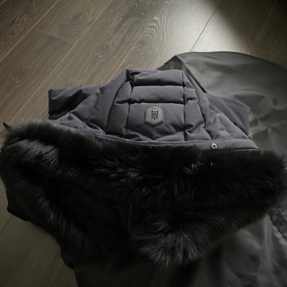 Navy Mackage Ski Snowboard Jacket & Pant Set Winter Parka Pants New - Picture 3 of 11